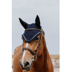 Bonnet chasse mouche Equithème Hexalight Marine Bleu marine Bonnet chasse mouche Equithème Hexalight Marine Bleu marine