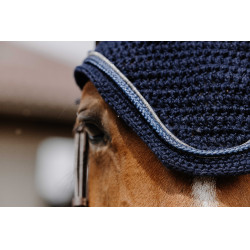 Bonnet chasse mouche Equithème Hexalight Marine Bleu marine Bonnet chasse mouche Equithème Hexalight Marine Bleu marine