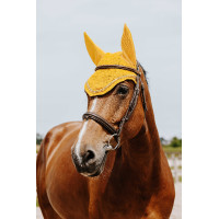 Bonnet chasse mouche Equithème Hexalight Jaune