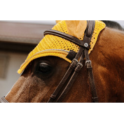 Bonnet chasse mouche Equithème Hexalight Jaune Bonnet chasse mouche Equithème Hexalight Jaune