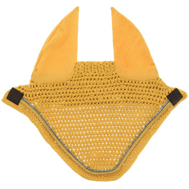 Bonnet chasse mouche Equithème Hexalight Jaune Bonnet chasse mouche Equithème Hexalight Jaune