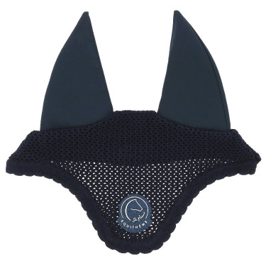 Bonnet chasse mouche Je t'aime Equithème Compet Bleu