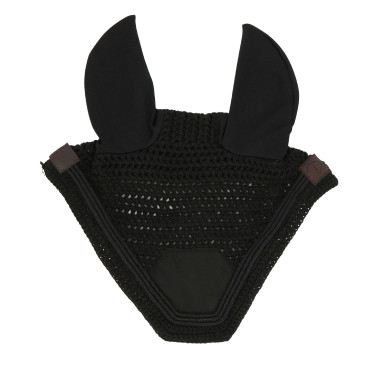 Bonnet chasse-mouches Equithème Badge Noir