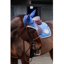 Bonnet chasse-mouches Equithème Denim
