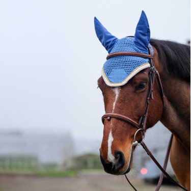 Bonnet chasse-mouches Equithème Denim
