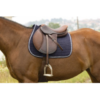 Tapis Riding World Girly Bleu marine