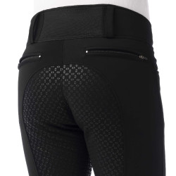 Pantalon softshell Equitheme Zermatt fond silicone Noir Pantalon softshell Equitheme Zermatt fond silicone Noir
