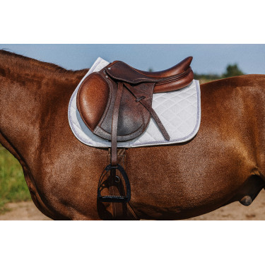 Tapis de selle Riding World Velours Blanc