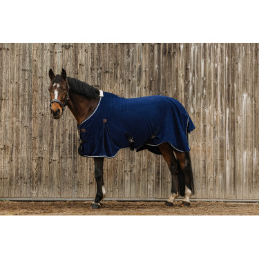 Chemise polaire Equithème Vague Bleu marine Chemise polaire Equithème Vague Bleu marine