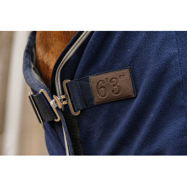 Chemise polaire Equithème Vague Bleu marine Chemise polaire Equithème Vague Bleu marine