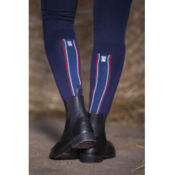 Chaussettes Equithème Classic bleu-blanc-rouge
