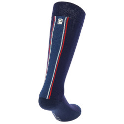 Chaussettes Equithème Classic bleu-blanc-rouge