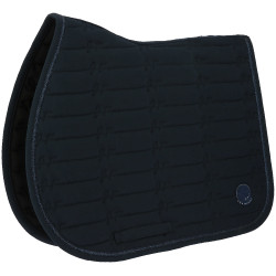 Tapis de selle Je t'aime Equithème Origine Bleu