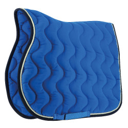 Tapis de selle Equithème Polyfun Bleu vif / marine