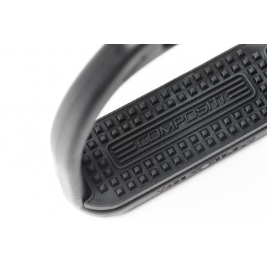 Étriers profilés Compositi Noir Étriers profilés Compositi Noir