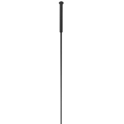 Cravache de dressage Whip & Go poignée plastique Noir
