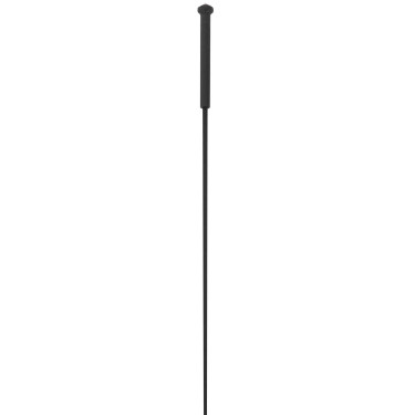 Cravache de dressage Whip & Go poignée plastique Noir