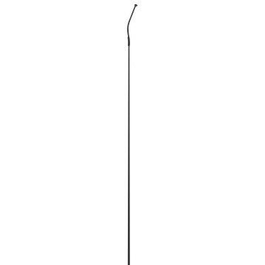 Cravache de dressage Whip & Go poignée plastique Noir