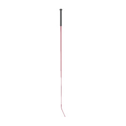 Cravache de dressage Whip & Go poignée plastique Bordeaux