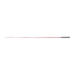 Cravache de dressage Whip & Go poignée plastique Bordeaux