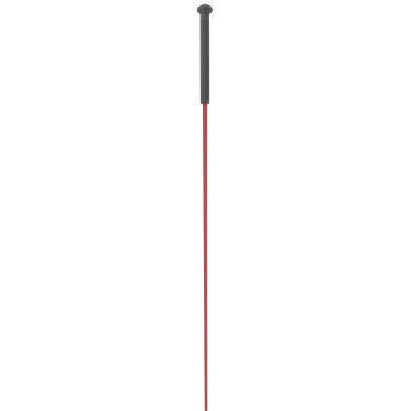 Cravache de dressage Whip & Go poignée plastique Bordeaux