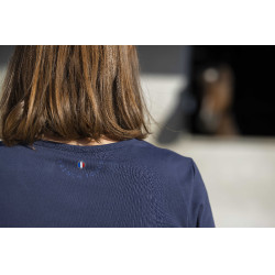 T-shirt Equithème Anna manches courtes Bleu marine T-shirt Equithème Anna manches courtes Bleu marine