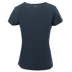 T-shirt Equithème Anna manches courtes Bleu marine T-shirt Equithème Anna manches courtes Bleu marine