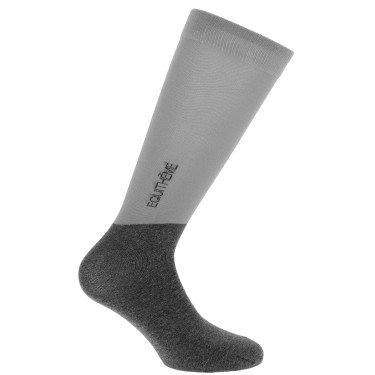 Chaussettes Equithème Compet 2 paires Gris clair / anthracite Multi-couleurs