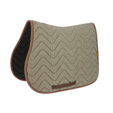 Tapis de selle Equithème Tweedytan Beige