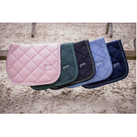 Tapis de selle Pénélope New Strass Rose pâle Tapis de selle Pénélope New Strass Rose pâle