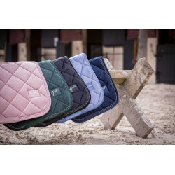 Tapis de selle Pénélope New Strass Rose pâle