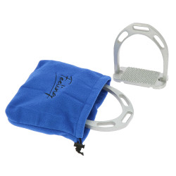 Housses polaires Feeling pour étriers Bleu
