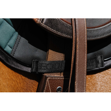 Tapis de selle Equithème Impulsion Vert