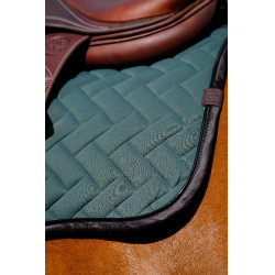Tapis de selle Equithème Impulsion Vert