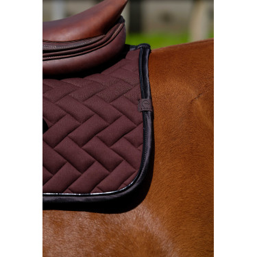 Tapis de selle Equithème Impulsion Marron