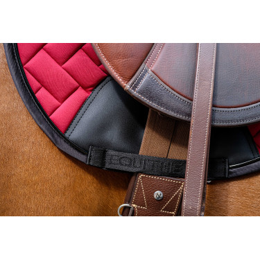 Tapis de selle Equithème Impulsion Bordeaux