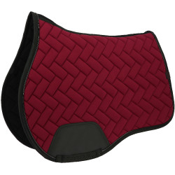 Tapis de selle Equithème Impulsion Bordeaux