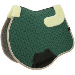 Tapis de selle Equithème Dinard Vert Tapis de selle Equithème Dinard Vert