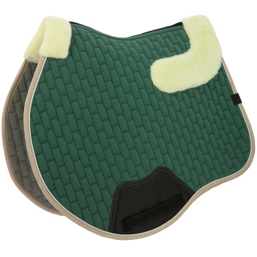 Tapis de selle Equithème Dinard Vert Tapis de selle Equithème Dinard Vert