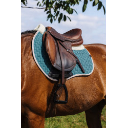 Tapis de selle Equithème Dinard Vert Tapis de selle Equithème Dinard Vert
