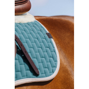 Tapis de selle Equithème Dinard Vert Tapis de selle Equithème Dinard Vert