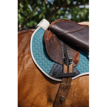 Tapis de selle Equithème Dinard Vert Tapis de selle Equithème Dinard Vert