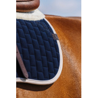 Tapis de selle Equithème Dinard Marine Bleu marine