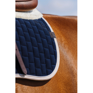 Tapis de selle Equithème Dinard Marine Bleu marine