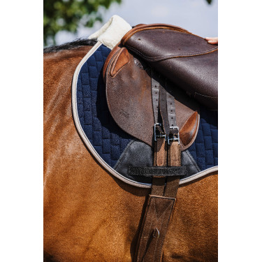 Tapis de selle Equithème Dinard Marine Bleu marine
