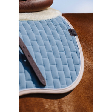 Tapis de selle Equithème Dinard Bleu ciel
