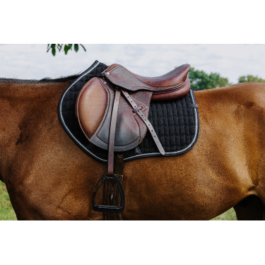 Tapis de selle Equithème Eclat Noir