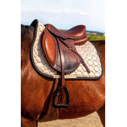 Tapis de selle Equithème Pretty Beige