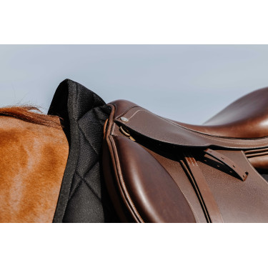 Tapis de selle Riding World School Noir