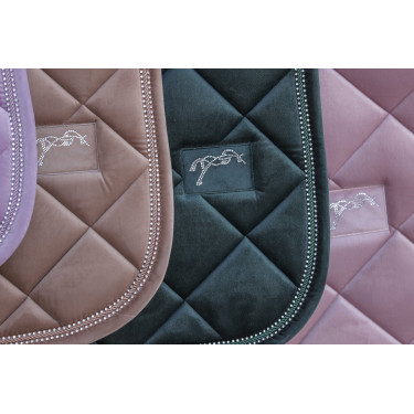 Tapis de selle Pénélope New Strass Vert foncé